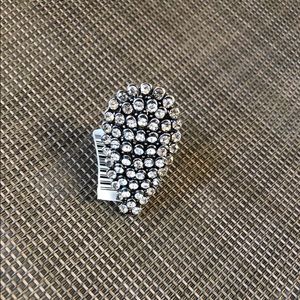 GIANT RHINESTONE RING